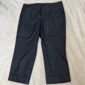 Ann Taylor Factory cuffed ankle denim like pants